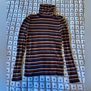 Madewell Striped Turtleneck